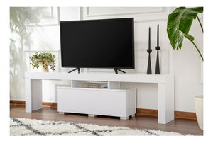 TV stolek/skříňka Endlava (přírodní bílá)