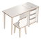 Dětský stolek se židlí Sonka 1 (bílá)