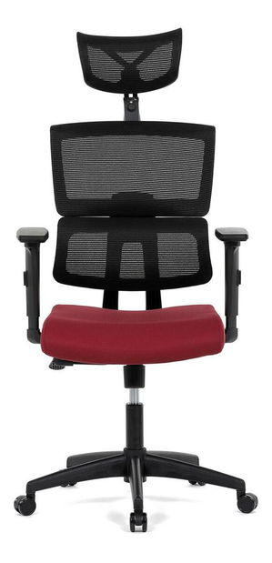 Kancelářské křeslo Kurosadas (bordó + černá)