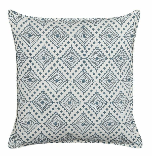 Ozdobný polštář 45 x 45 cm Cordasa (modrá)