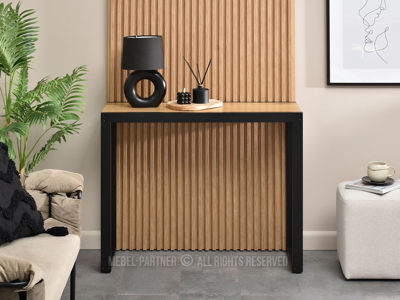 Konzolový stolek Ines (černá)