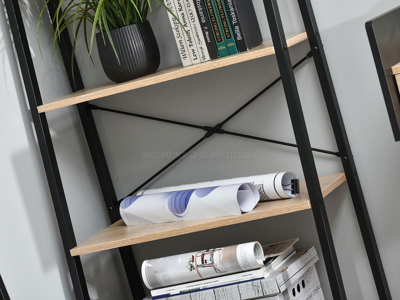 Regál Jeans (dub + sonoma)