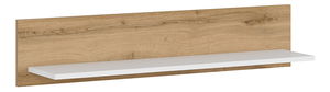 Polička 100 cm Vilgi 100 (bílá + dub wotan)