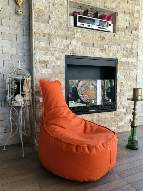 Sedací pytel Activio (oranžová)