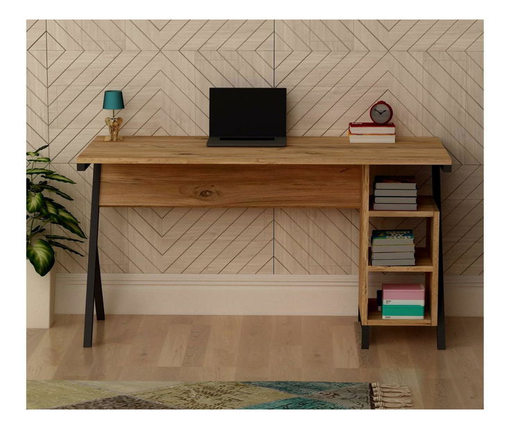 PC stolek Narula Figaro (ořech + černá)