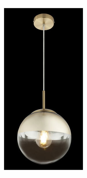 Závěsné svítidlo Varus 15855 (moderní/designové) (zlatá + průhledná)