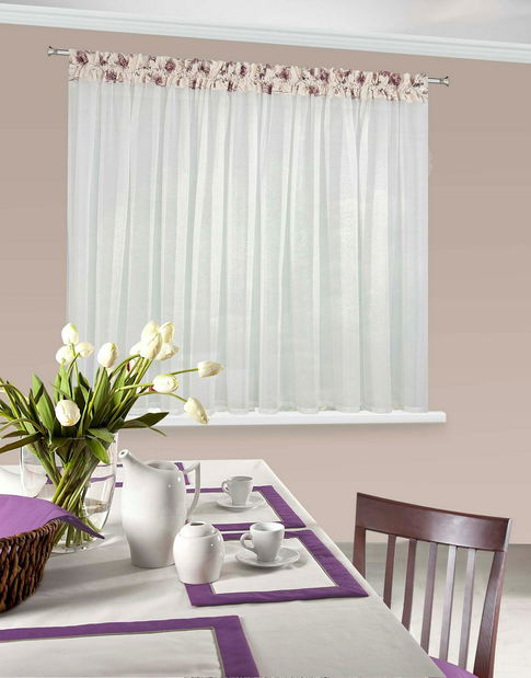 Záclona 400x150cm Daria (bílá)