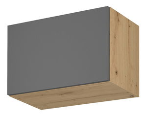 Horní kuchyňská skříňka G60KN Langari (dub artisan + šedá matná)