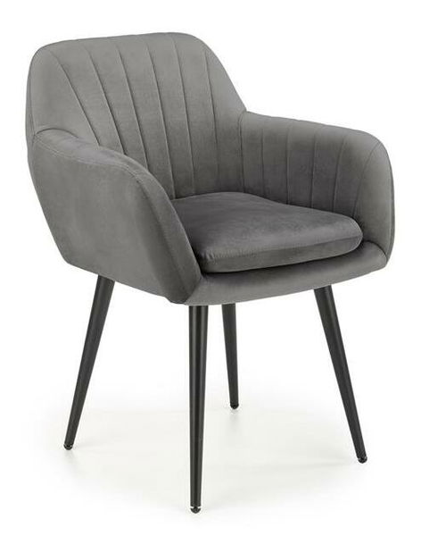 Jídelní židle Kiersten (šedá)