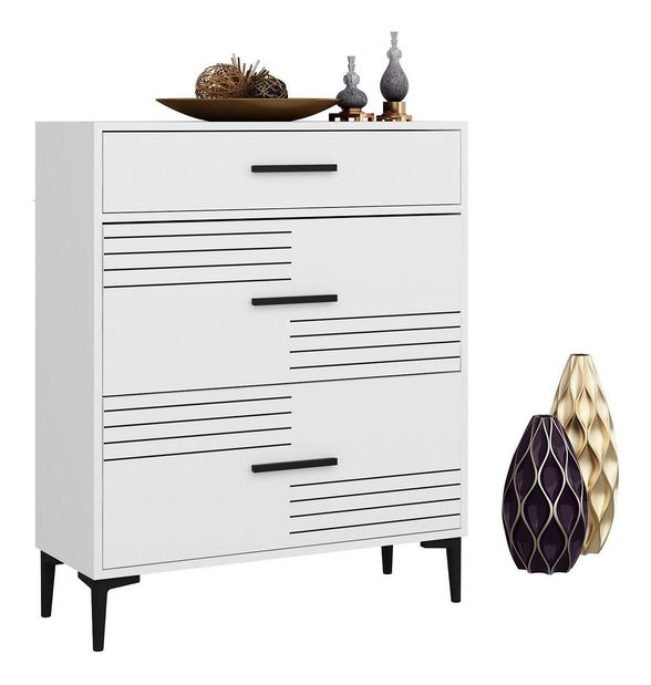  Konzolový stolek Kebose (bílá)