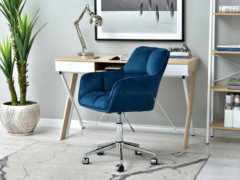 Křeslo Island (námořnická + chromová)