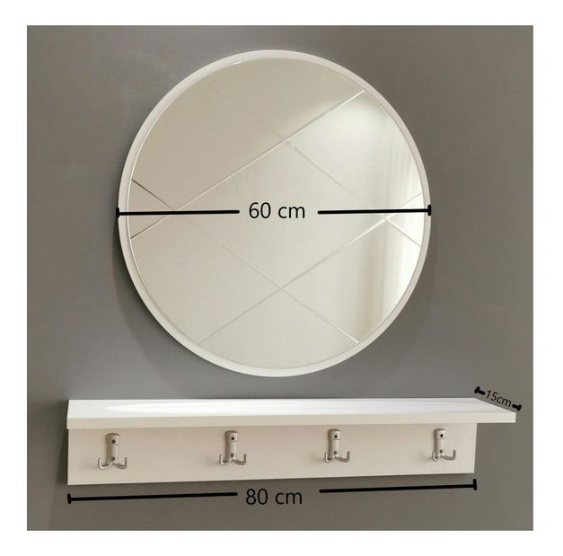 Předsíňová sestava Vatoma 1 (bílá)