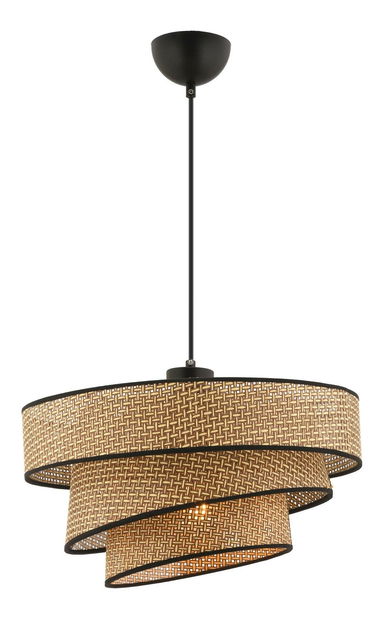 Stropní svítidlo Luxedanto 3 (béžová + černá)