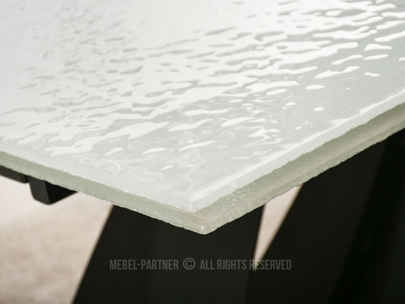 Jídelní stůl Pagina (bílá + černá)