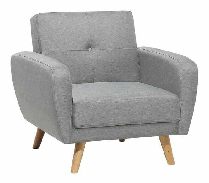 Křeslo Flong (světlešedá)