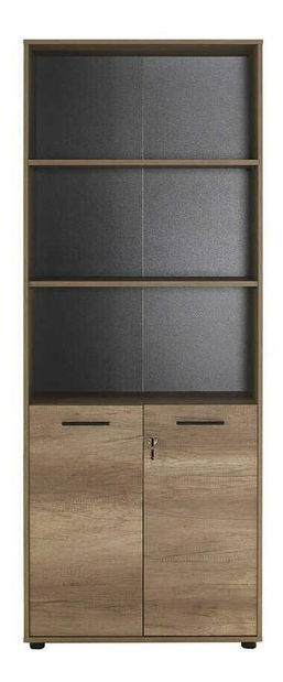 Regál Nimue (ořech světlý)