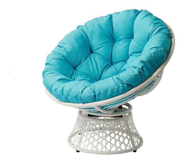 Zahradní otočné křeslo Arliss (tmavě šedá)