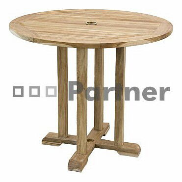 Zahradní stůl Star 90 (Teak)