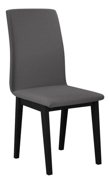 Jídelní židle Tokio I (tmavě šedá + černá)