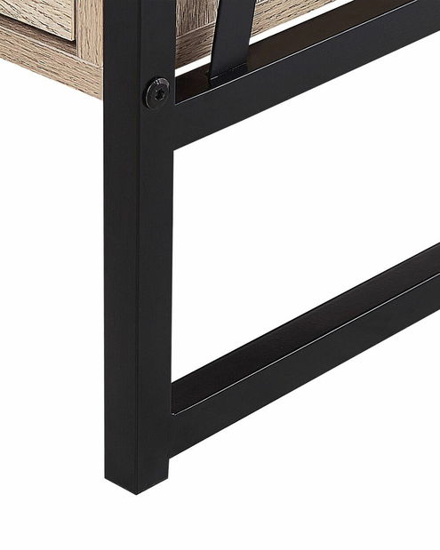 Regál Keeza (světlé dřevo)