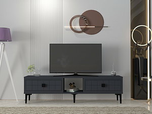 TV stolek/skříňka Yutta (antracit)