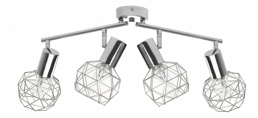 Závěsná lampa Caldas (stříbrná)