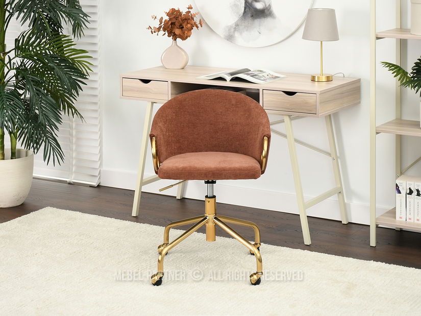 Židle Carma B (měděná + zlatá)