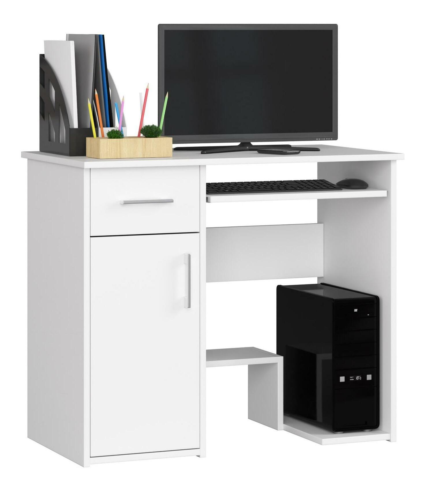 PC stolek Jaloms (bílá)