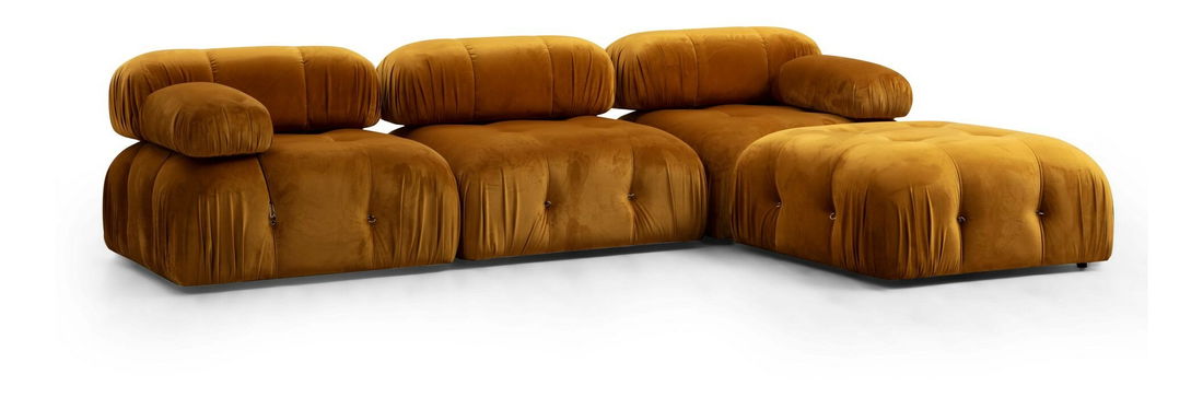 Křeslo Bubel (hořčicová)