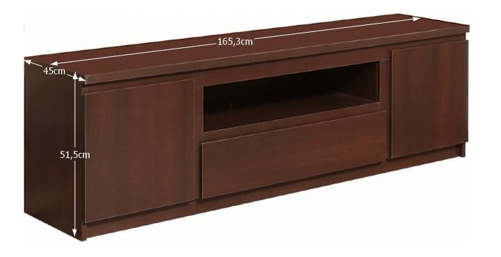 TV stolek/skříňka Percy Typ 50 2D-1S