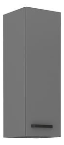 Horní kuchyňská skříňka Nesia 30 G-90 1F (Antracit)