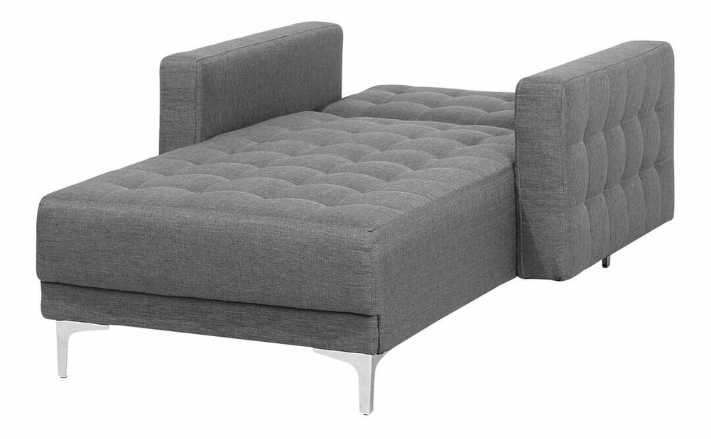 Křeslo ABERLADY (světle šedá) (rozkládací)