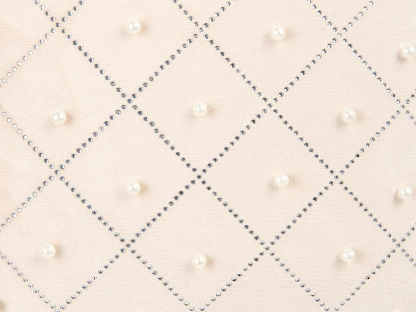 Sada 2 ozdobných polštářů 45 x 45 cm Yawza (béžová)