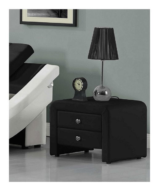 Noční stolek Wilmot (černá)