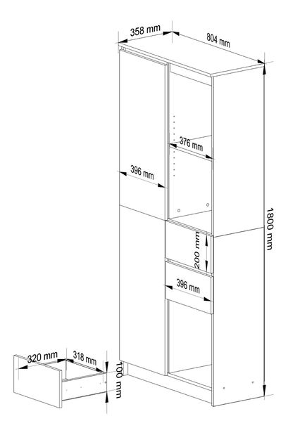 Police Revocada (bílá + lesk bílý)