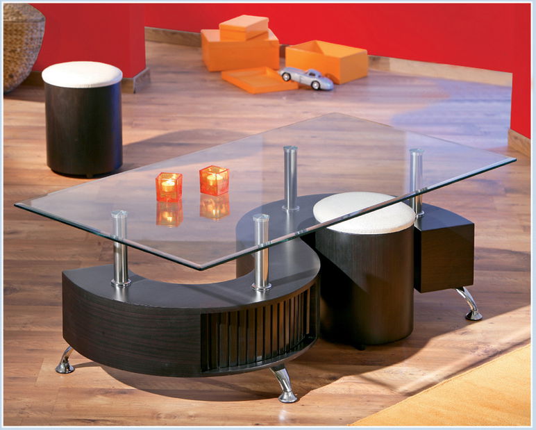 Konferenční stolek Otelo (s taburetkami) *bazar