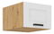 Horní skříňka Lesana 2 (bílá + dub artisan) 50 NAGU-36 1F 