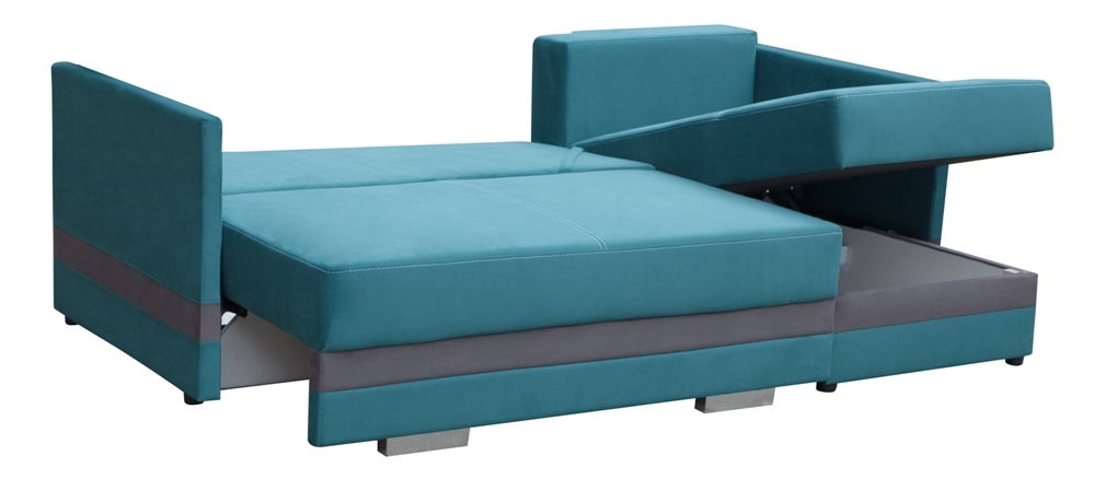 Rohová sedací souprava Kris (světle hnědá + béžová) (L)