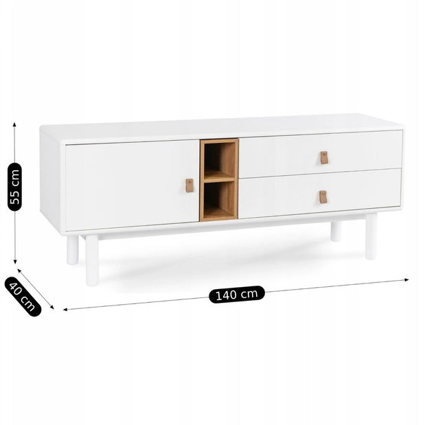 TV skříňka Apogeo (bílá)