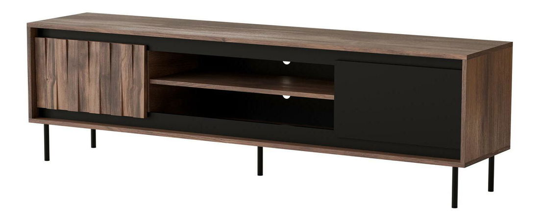 TV stolek/skříňka Sting RTV1 (ořech + černá)