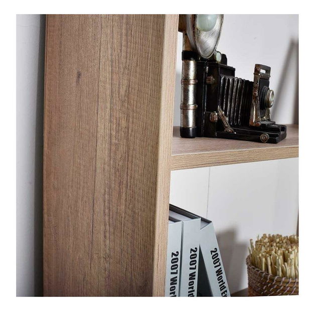 Regál Kaida 2 (ořech světlý)