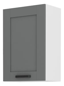 Horní kuchyňská skříňka Lucid 50 G 72 1F (dustgrey + bílá)