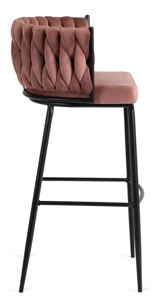 Barová židle Frenar 1 (růžová)