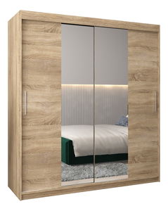 Šatní skříň 180 cm Toki 1 (Dub sonoma + Dub sonoma)