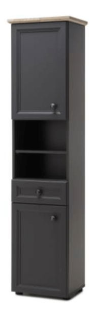 Koupelnová skříňka Taryne (tmavě šedá)