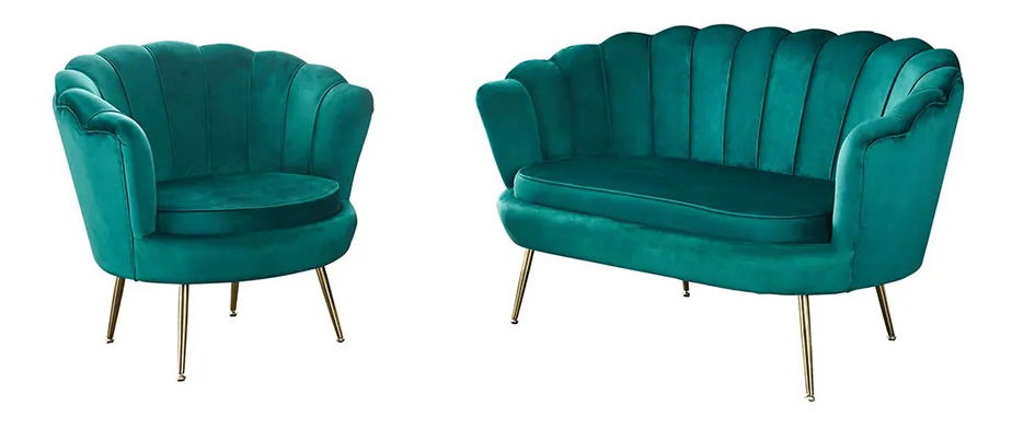 Pohovka Nolano (smaragdová)