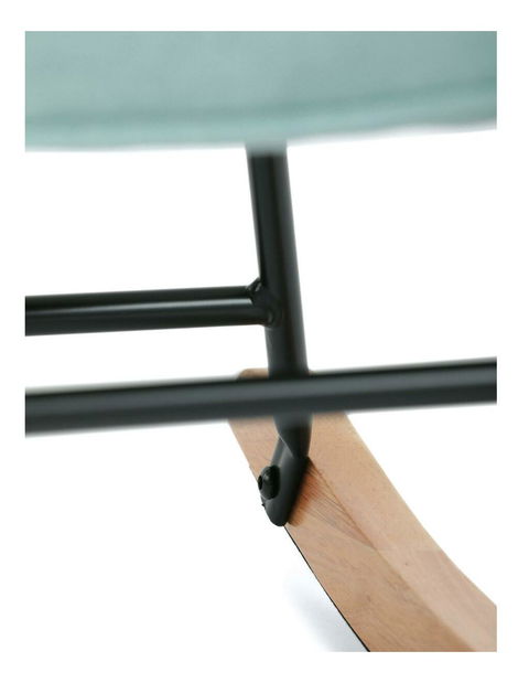 Houpací křeslo Avisaban (světlomodrá)