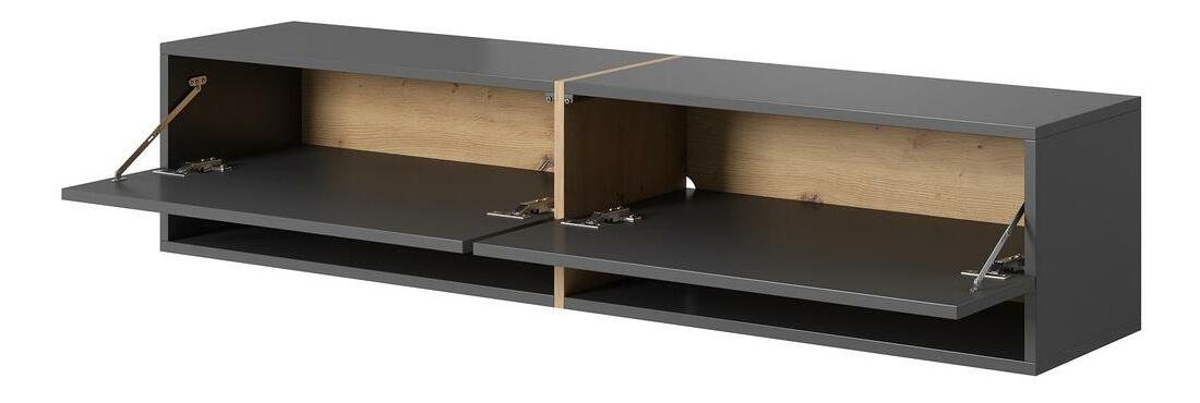 TV skříňka/stolek Myrtha 140 (grafit)