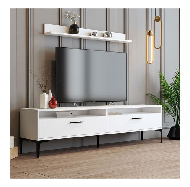 Sestava nábytku do obývacího pokoje Irma (bílá)