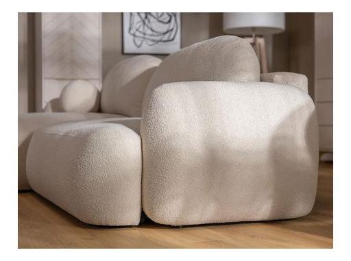 Rohová sedací souprava Monty (krémová)